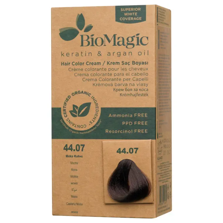 Karamel nijanse - farba za kosu 60 ml — Moka 44.07 — slika 1