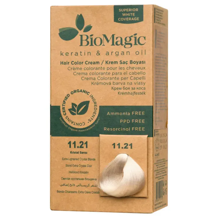 Biserne nijanse - farba za kosu 60 ml — Ekstra bisernoplava 11.21 — slika 1
