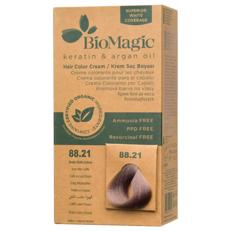 Biserne nijanse - farba za kosu 60 ml — Ledenomlečna 88.21 — slika 1