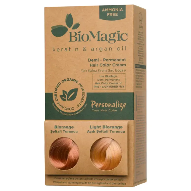 Polutrajne farbe za kosu 60 ml — Blorange/Light Blorange — slika 1