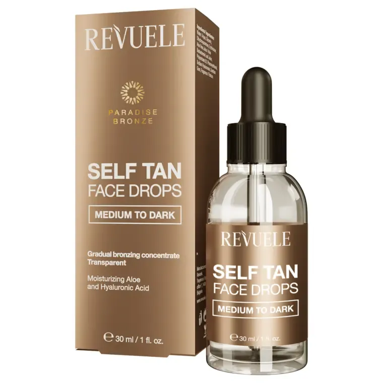 Serum za samopotamnjivanje lica - Paradise Bronze 30 ml — Medium to Dark — slika 1
