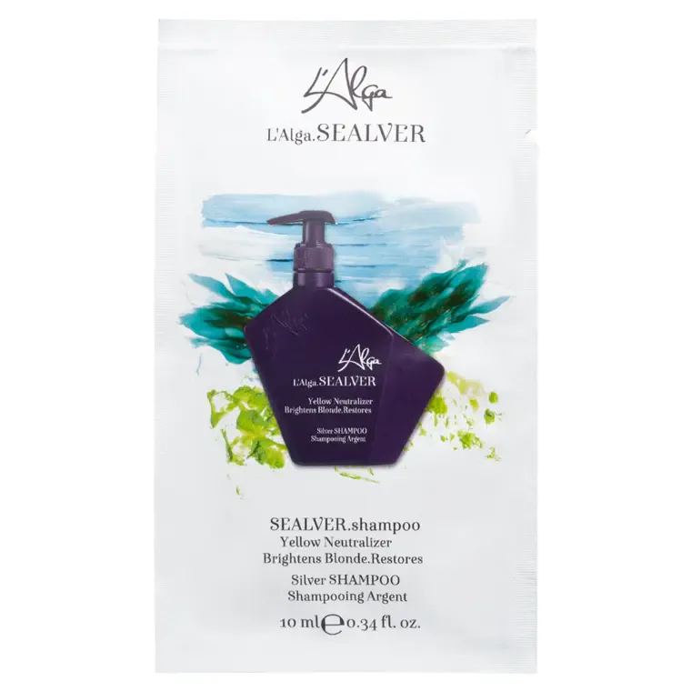 Ljubičasti šampon za kosu - Sealver — 10 ml — slika 1
