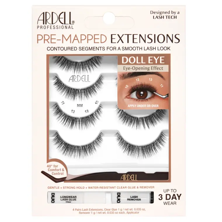 Set za trepavice - Pre-Mapped Doll Eye