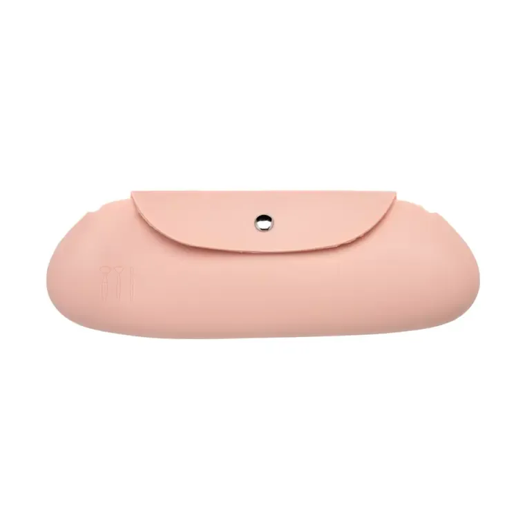Silikonska futrola za četkice za šminkanje — Blush Pink — slika 1