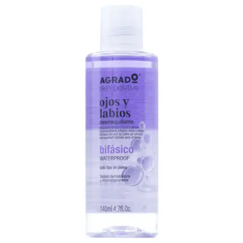 Dvofazno sredstvo za uklanjanje vodootporne šminke 140 ml