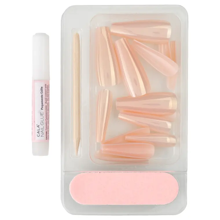 Press-on tipse - Peach Chrome — slika 3