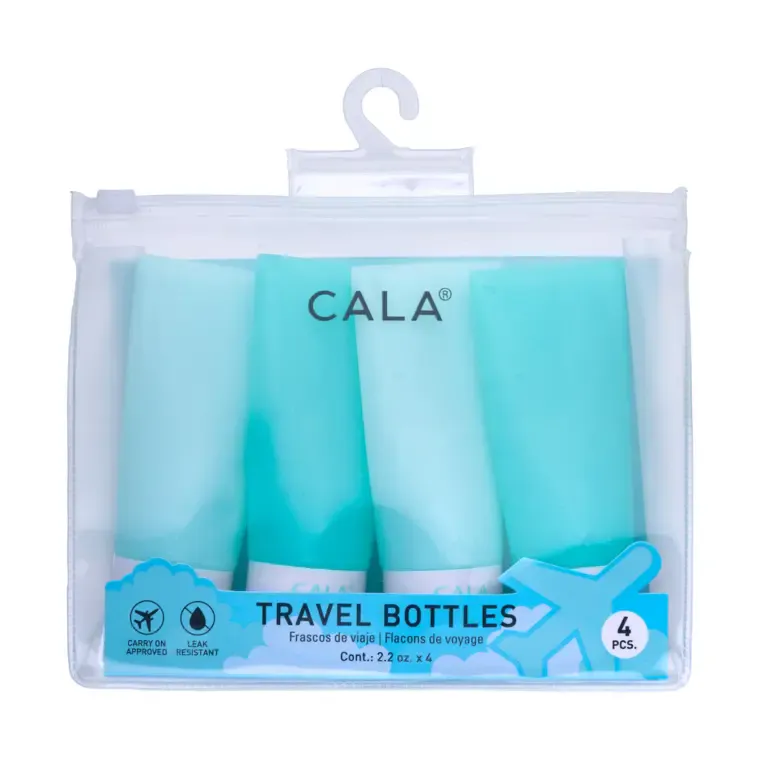Silikonske bočice za putovanje - Mint — slika 1