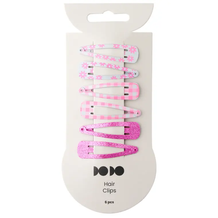 Šnalice za kosu - Pink Touch 6/1 — slika 1