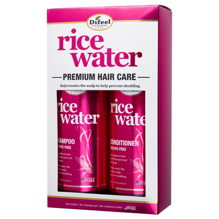 Set šampon i balzam za jačanje kose - Rice Water