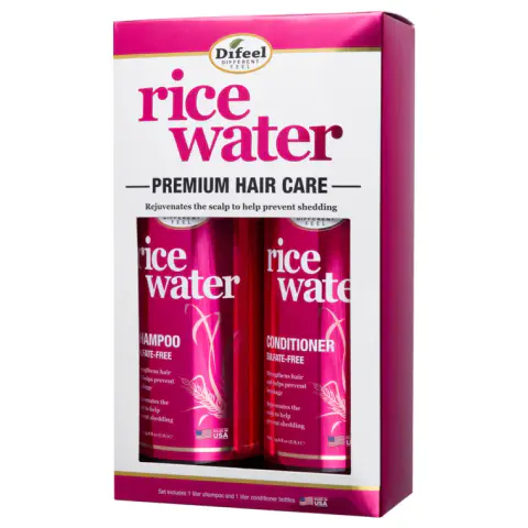 Set šampon i balzam za jačanje kose - Rice Water