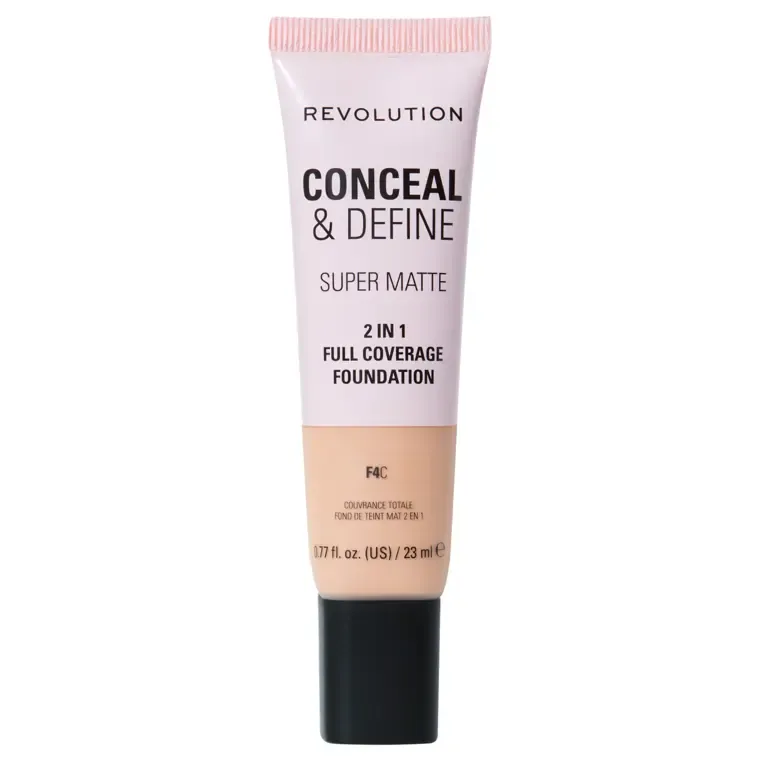 Tečni puder - Conceal & Define Super Matte — F4C — slika 1