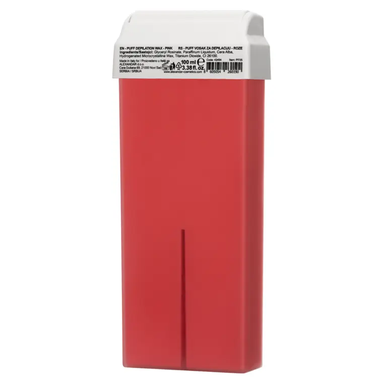 Vosak za hladnu depilaciju u patroni - roze 100 ml