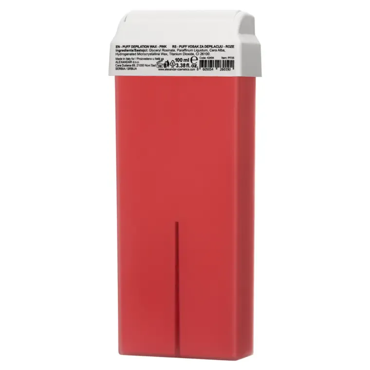 Vosak za hladnu depilaciju u patroni - roze 100 ml — slika 1