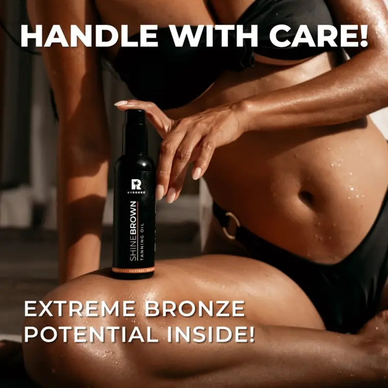 Ulje za ubrzano tamnjenje kože - Shine Brown 150 ml — slika 7