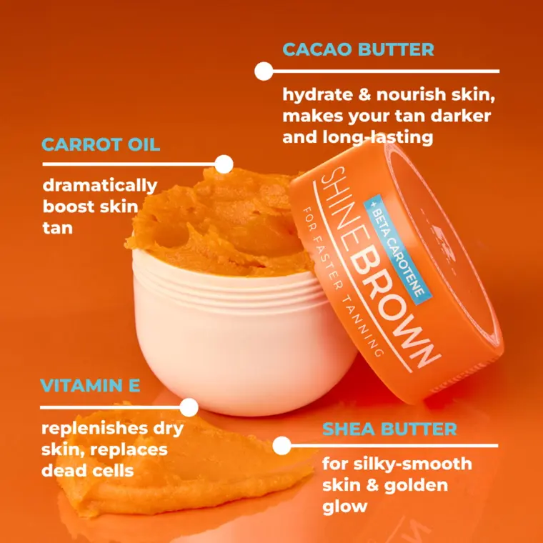 Krema za brzo tamnjenje kože - Beta Carotene 210 ml — slika 5