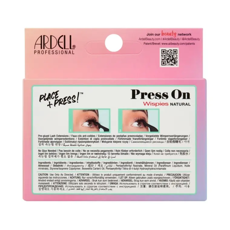 Set Press On trepavica - Wispies Natural — slika 3