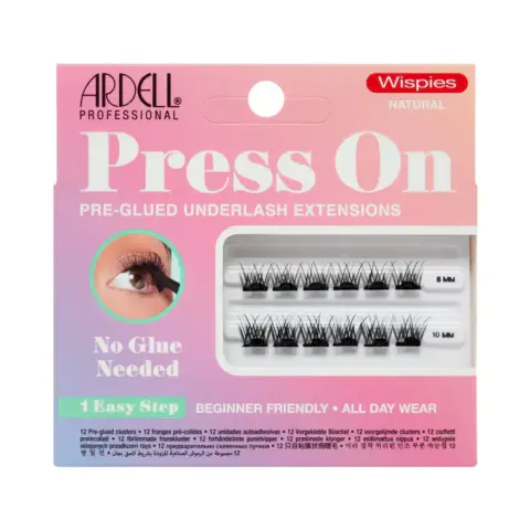 Set Press On trepavica - Wispies Natural