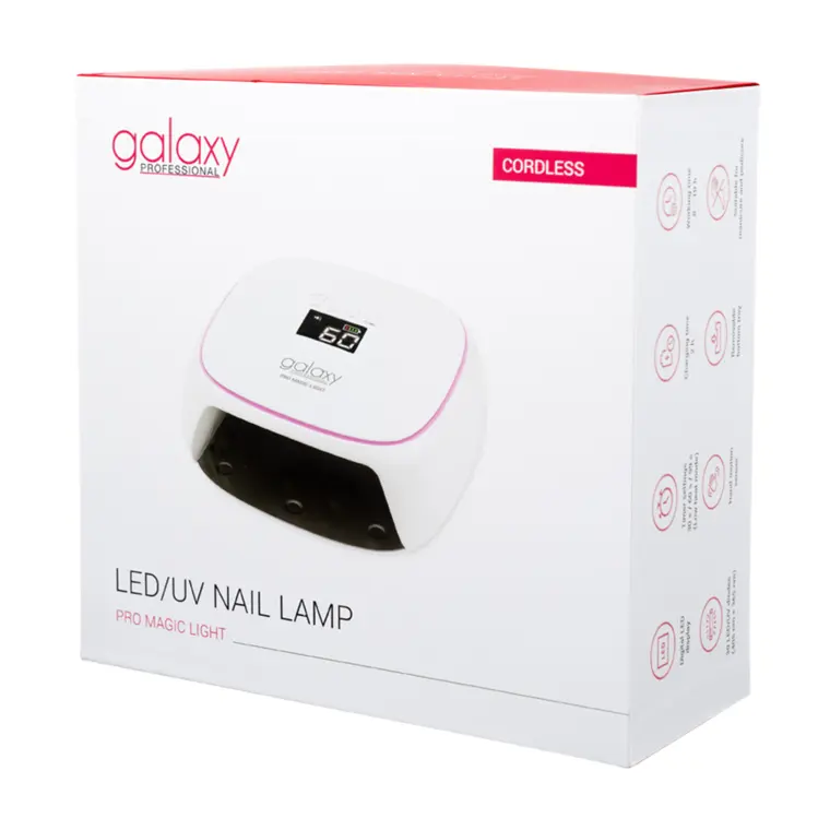 Bežična LED/UV lampa za nokte - Pro Magic Light GLX855 — slika 9