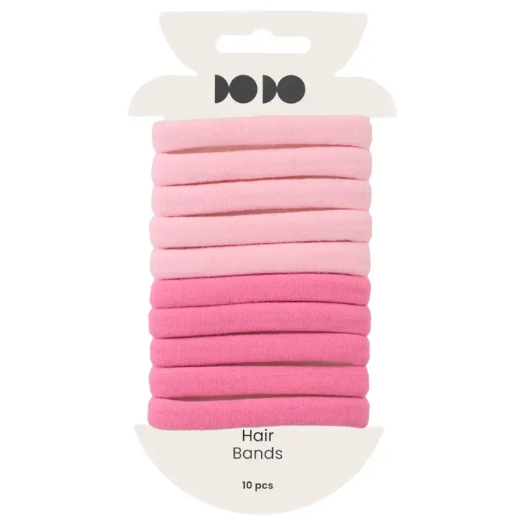 Gumice za kosu 10/1 — Roze — slika 1