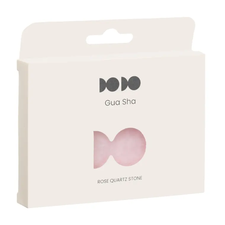 Kamen za masažu lica - Gua Sha rozenkvarc