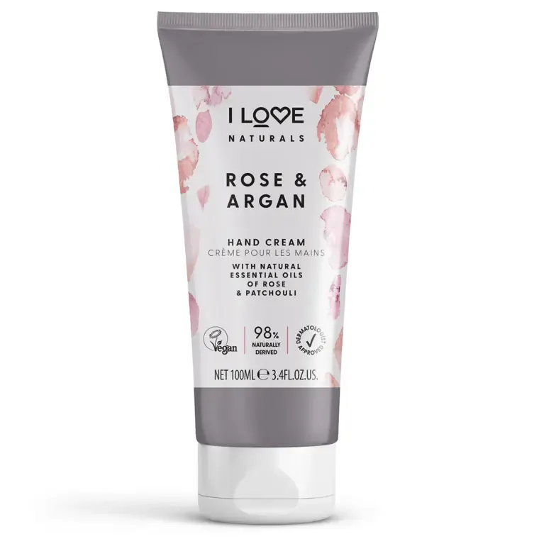 Krema za ruke Naturals - Rose & Argan — slika 1