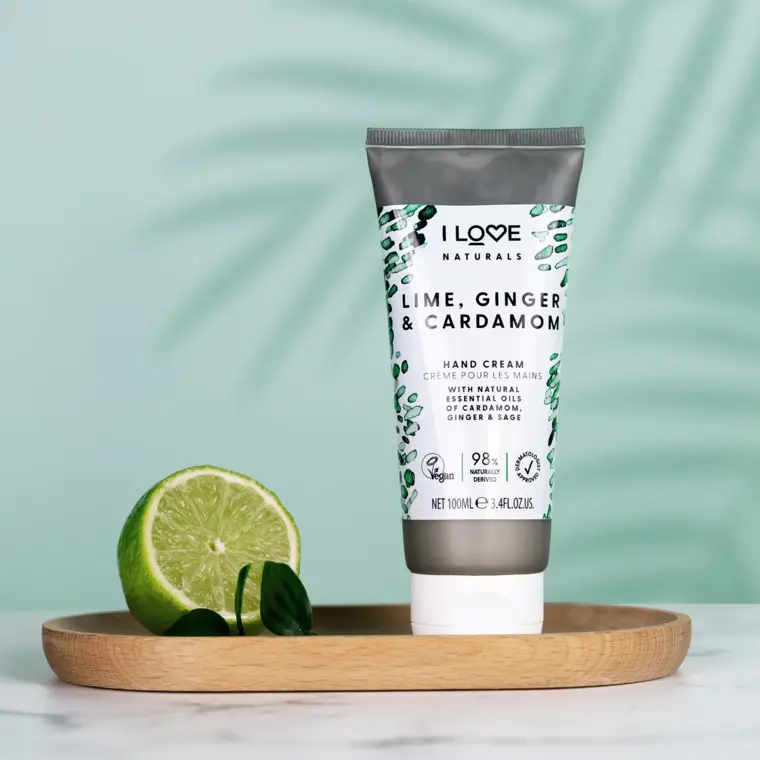 Krema za ruke Naturals - Lime, Ginger & Cardamon — slika 2