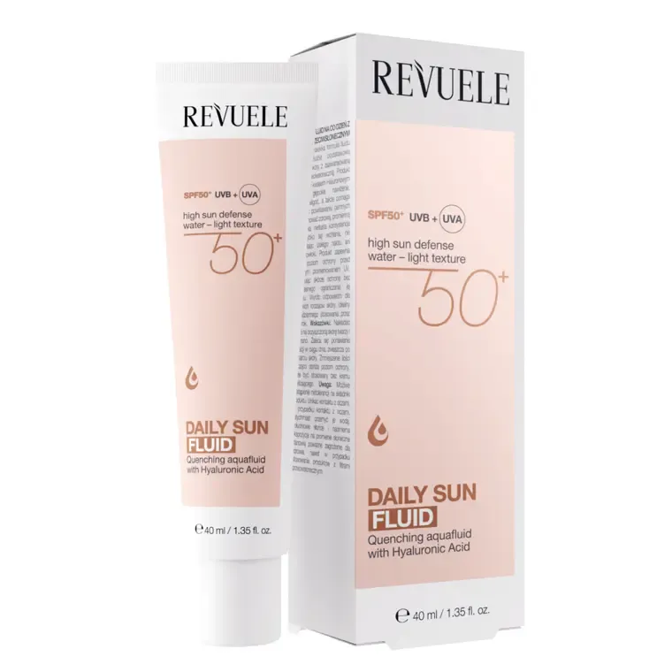 Fluid za lice SPF 50 - hijaluronska kiselina 40 ml — slika 1