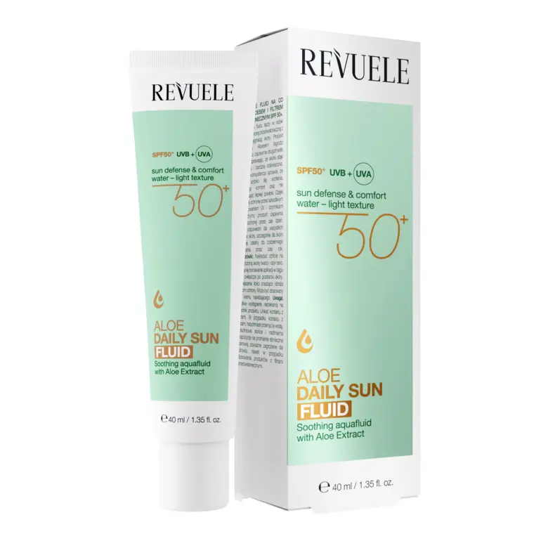Fluid za lice SPF 50 - aloja 40 ml