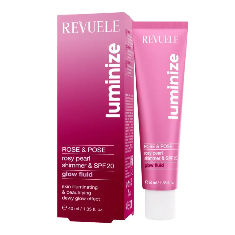 Fluid za lice i telo sa šimerom SPF20 - Rose & Pose — slika 1