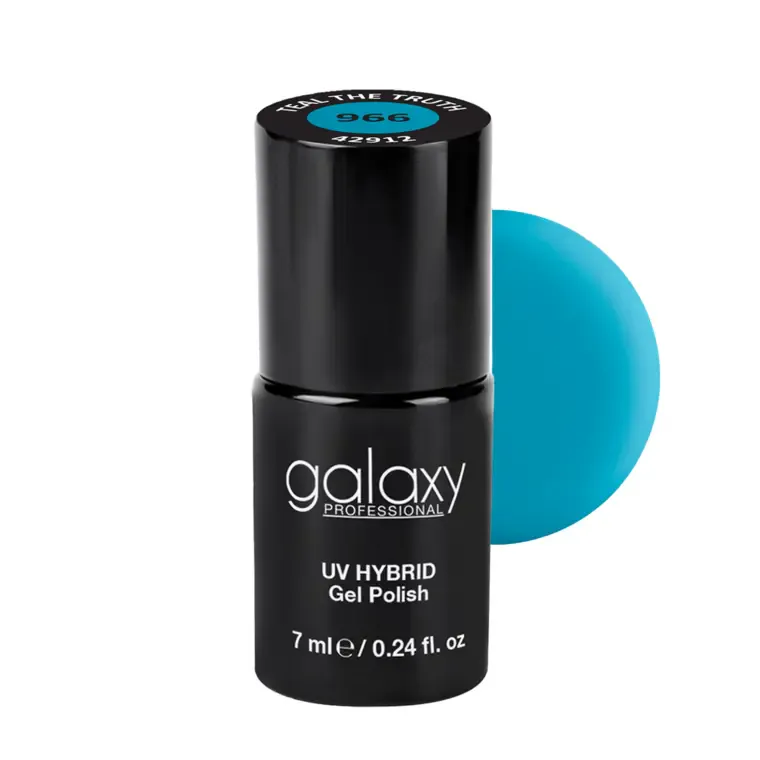 DREAMSCAPE COVE - trajni lak za nokte UV/LED Hybrid 7 ml — Teal The Truth S966 — slika 1