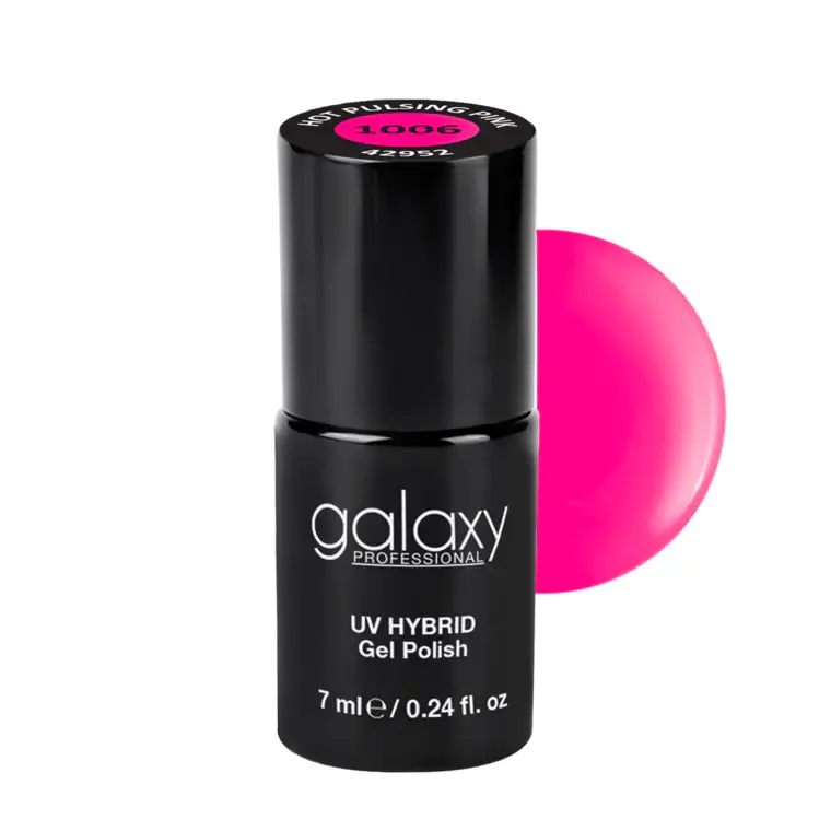 THE SUMMER AFFAIR - trajni lak za nokte UV/LED Hybrid 7 ml — Hot Pulsing Pink S1006 — slika 1