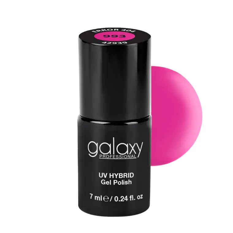 TEMPTATION - trajni lak za nokte UV/LED Hybrid 7 ml — Error 404 S993 — slika 1