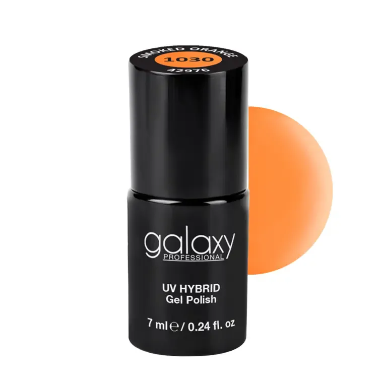 TEMPTATION - trajni lak za nokte UV/LED Hybrid 7 ml — Smoked Orange S1030 — slika 1
