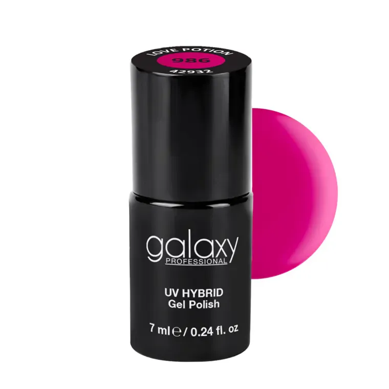 TEMPTATION - trajni lak za nokte UV/LED Hybrid 7 ml — Love Potion S986 — slika 1