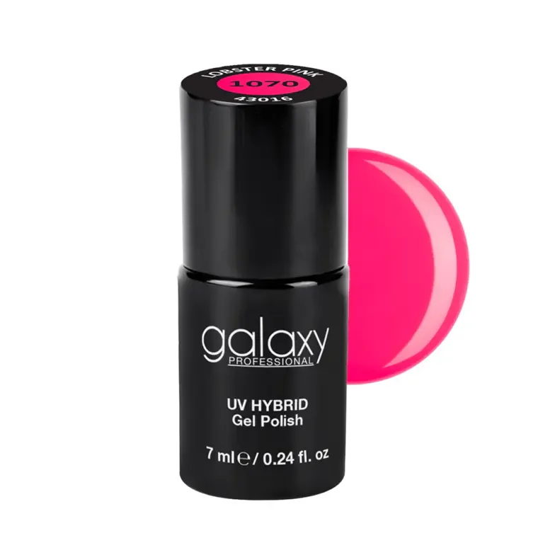 TROPIC HOT - trajni lak za nokte UV/LED Hybrid 7 ml — Lobster Pink S1070 — slika 1