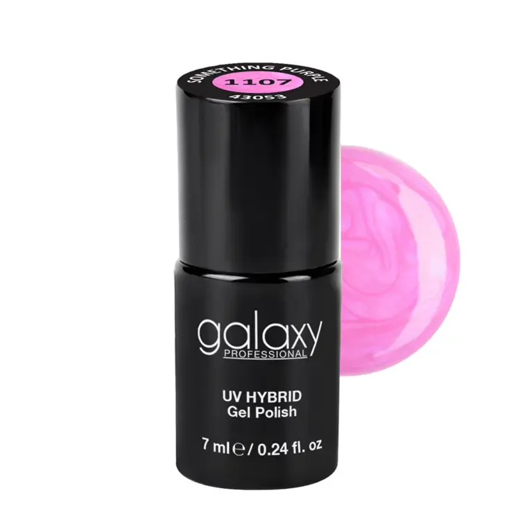 BRIDAL SHOWER - trajni lak za nokte UV/LED Hybrid 7 ml — Something Purple S1107 — slika 1