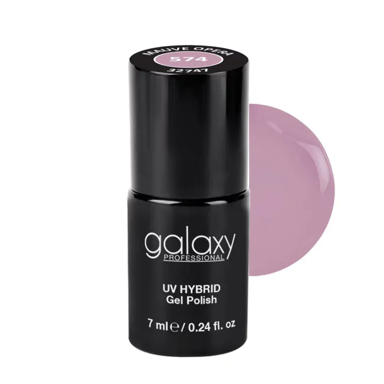 COOL NUDES - trajni lak za nokte UV/LED Hybrid 7 ml — Mauve Opera S574 — slika 1