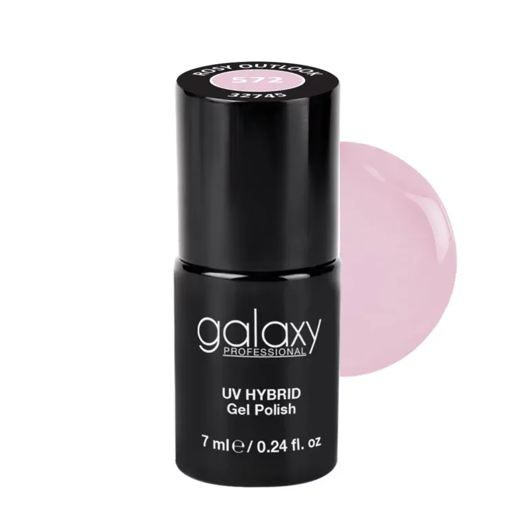 COOL NUDES - trajni lak za nokte UV/LED Hybrid 7 ml — Rosy Outlook S572 — slika 1