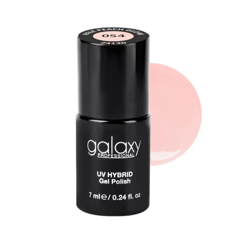 COOL NUDES - trajni lak za nokte UV/LED Hybrid 7 ml — Pale Peach Glow S054 — slika 1