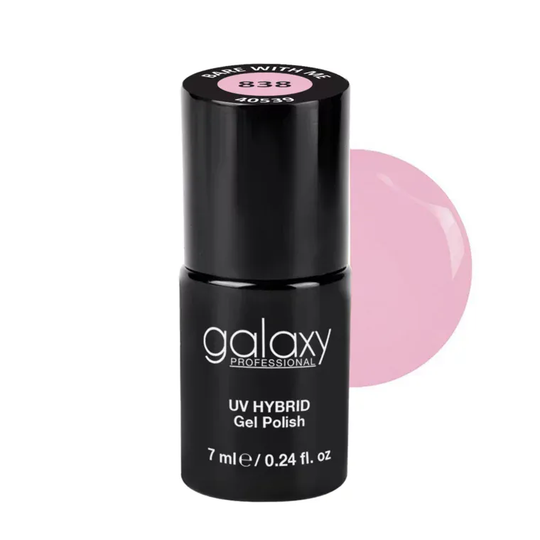 COOL NUDES - trajni lak za nokte UV/LED Hybrid 7 ml — Bare with Me S838 — slika 1