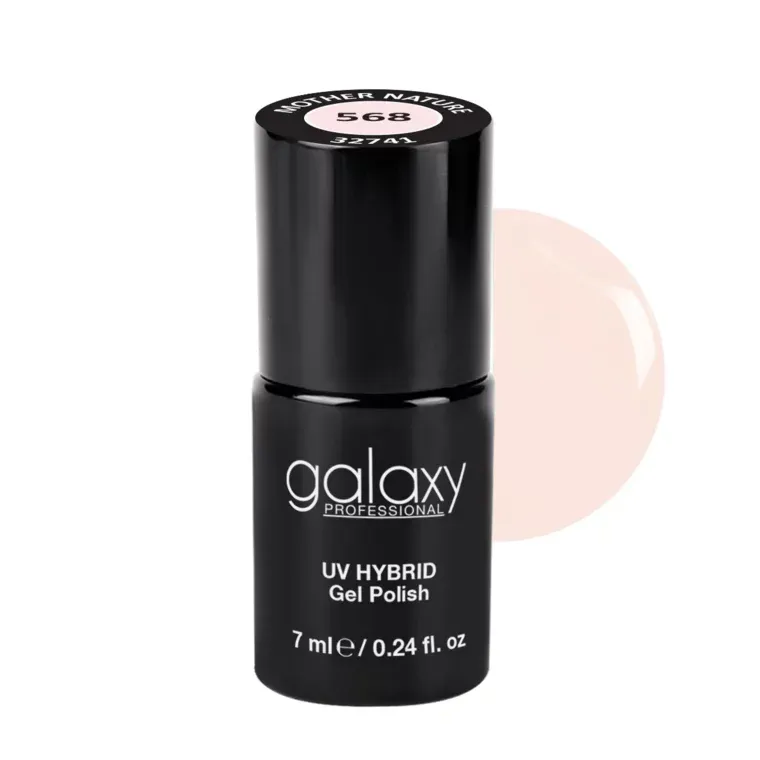 COOL NUDES - trajni lak za nokte UV/LED Hybrid 7 ml — Mother Nature S568 — slika 1