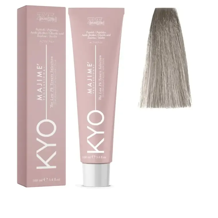 Toner za kosu - Majime' 100 ml — Svetla pepeljastoplava 8.1 — slika 1