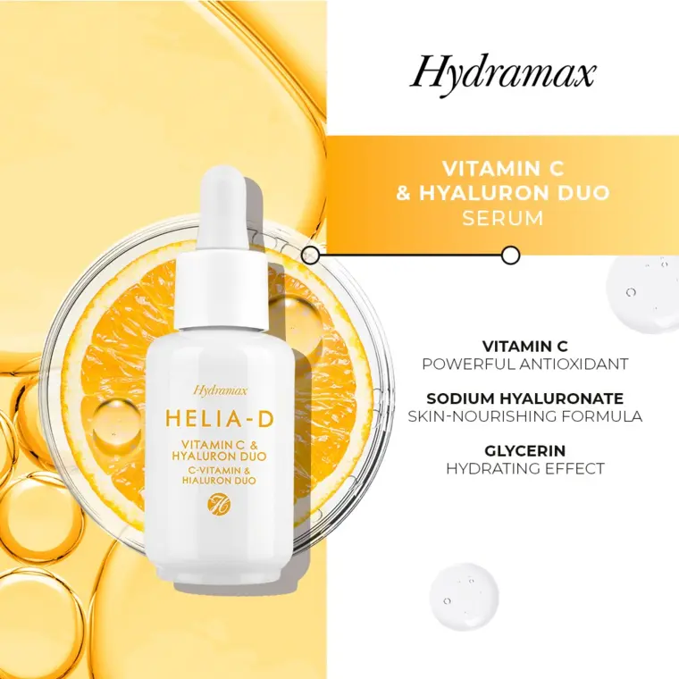 Serum za lice - Hydramax vitamin C i hijaluronska kiselina 30 ml — slika 3