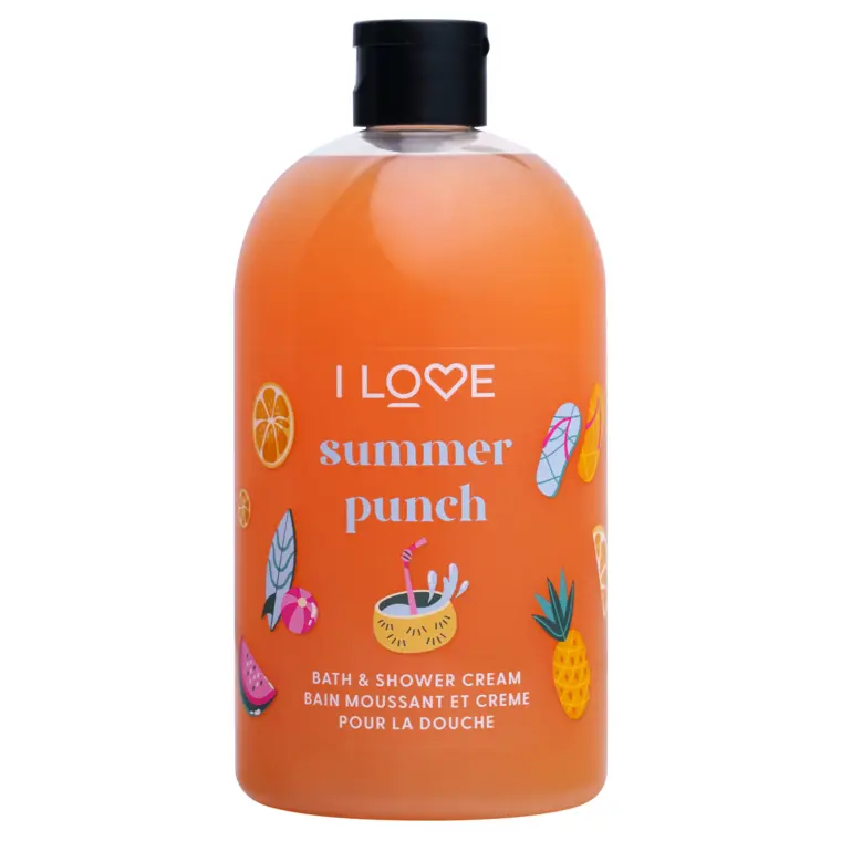 Kremasti gel za tuširanje i kupka - Summer Punch