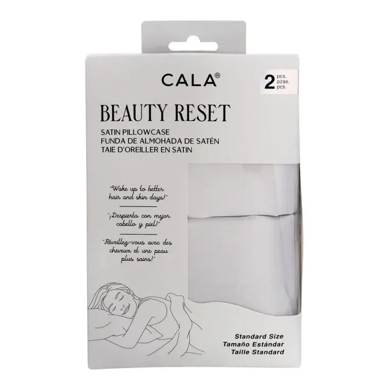 Satenske jastučnice - Beauty Reset — Sive — slika 1