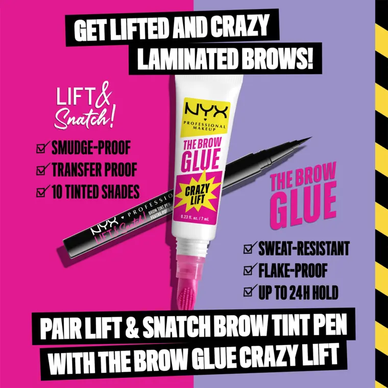 Gel za obrve - Crazy Lift Transparent TSBG01 — slika 7
