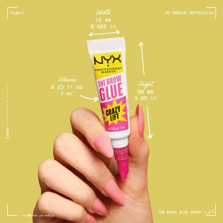 Gel za obrve - Crazy Lift Transparent TSBG01 — slika 4