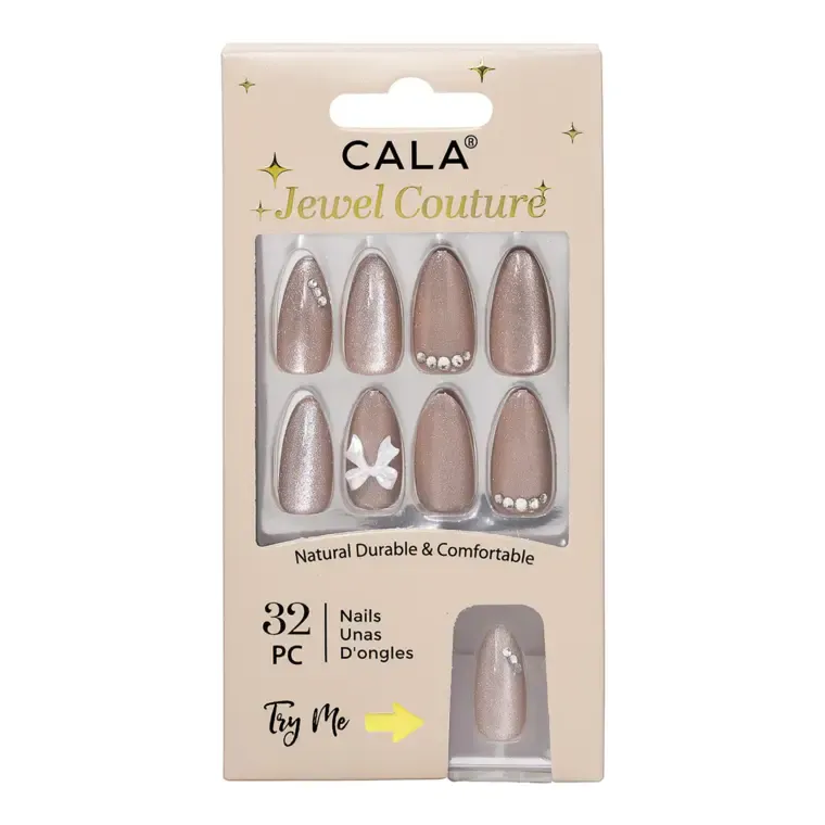 Set press-on tipsi - Jewel Couture Nude — slika 1