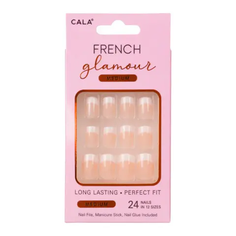 Set press-on tipsi - French Glamour