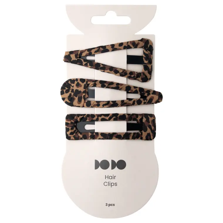 Šnalice za kosu - leopard 3/1 — slika 1